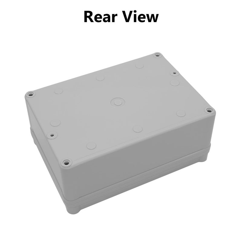 LeMotech Junction Box IP67 Waterproof Dustproof ABS Plastic Project Box for Electrical Outdoor Enclosure Gray 6.9 x 4.9 x 3 inch (175 x 125 x 75 mm) - Image 5